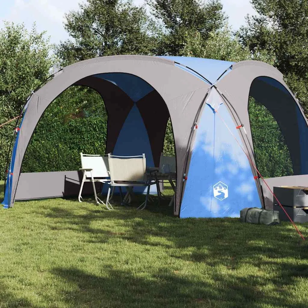 Tente de réception étanche anti-UV bleue abri extérieur renforcé