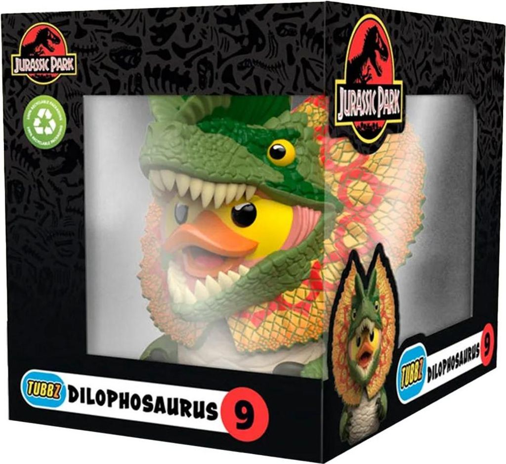 TUBBZ Jurassic Park: Dilophosaurus (Boxed Edition), Sammelfigur, Film & TV-Serien