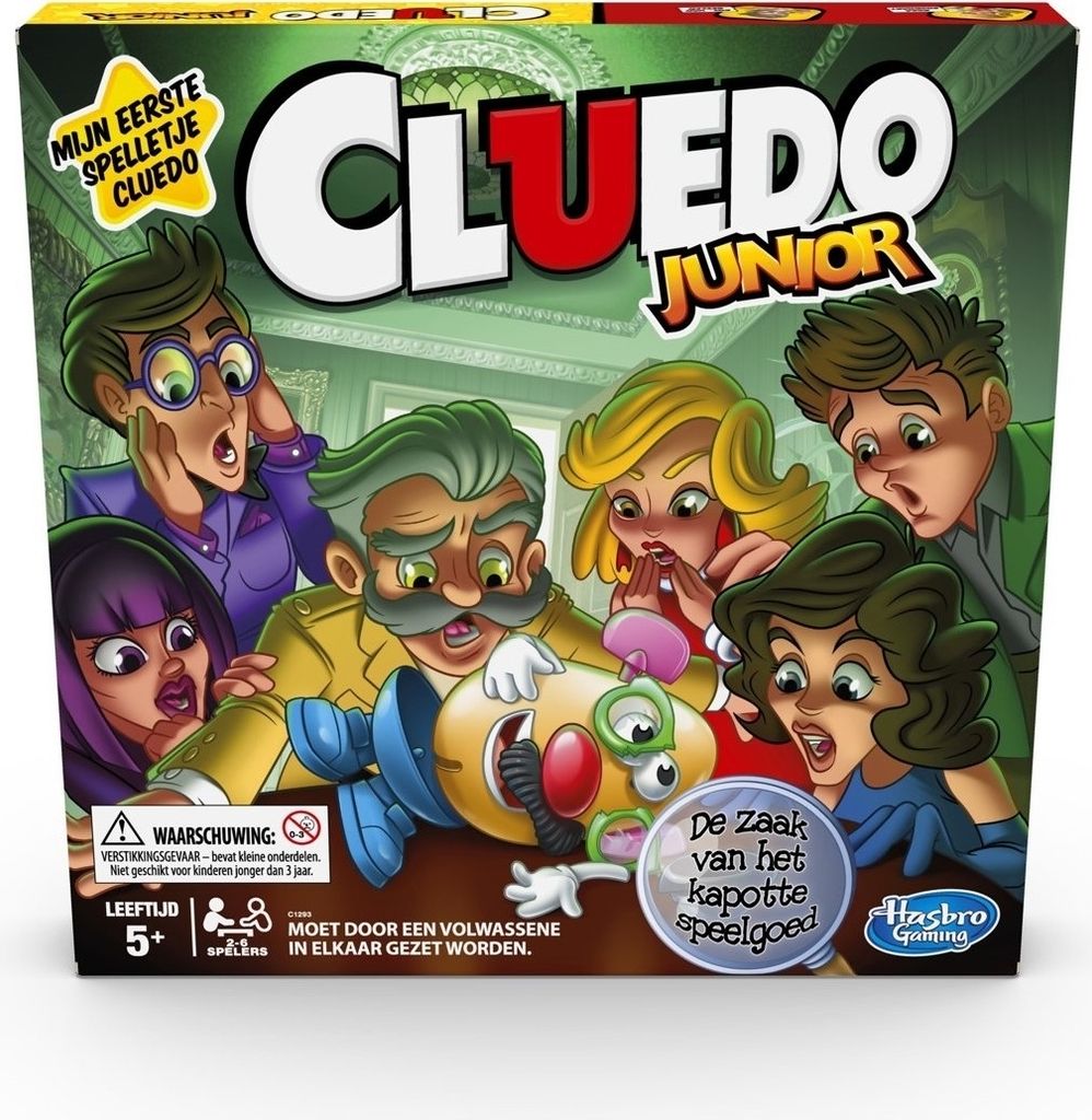 Hasbro Brettspiel Cluedo Junior - 5+ Produktbild