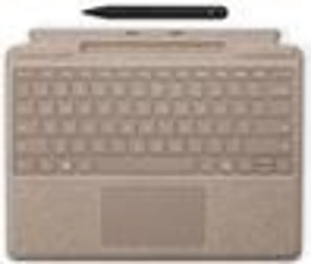 Clavier Microsoft Surface Pro avec Stylet : Travaillez Partout en Sable