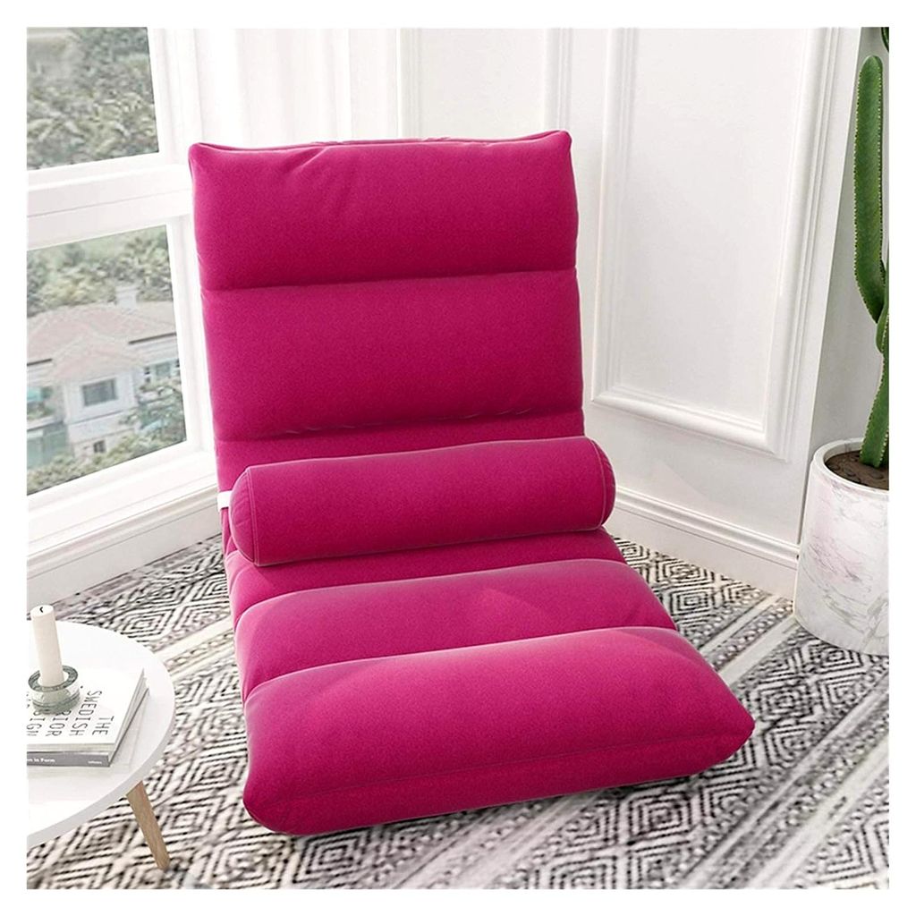 Verstellbares Lounge-Sofa, Bodenstuhl, Couch-Liegestuhl, zusammenklappbares Lazy Sofa, Videospiel-Stühle, Indoor-Chaise für Wohnzimmer, Schlafzim...