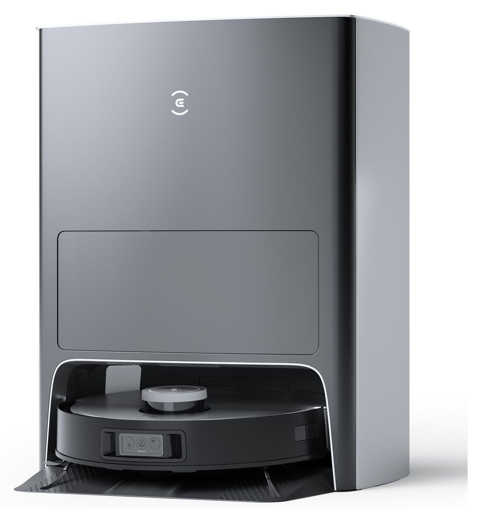 Ecovacs Deebot X1 Omni, Staubbeutel, Schwarz, Rund, Produktbild 