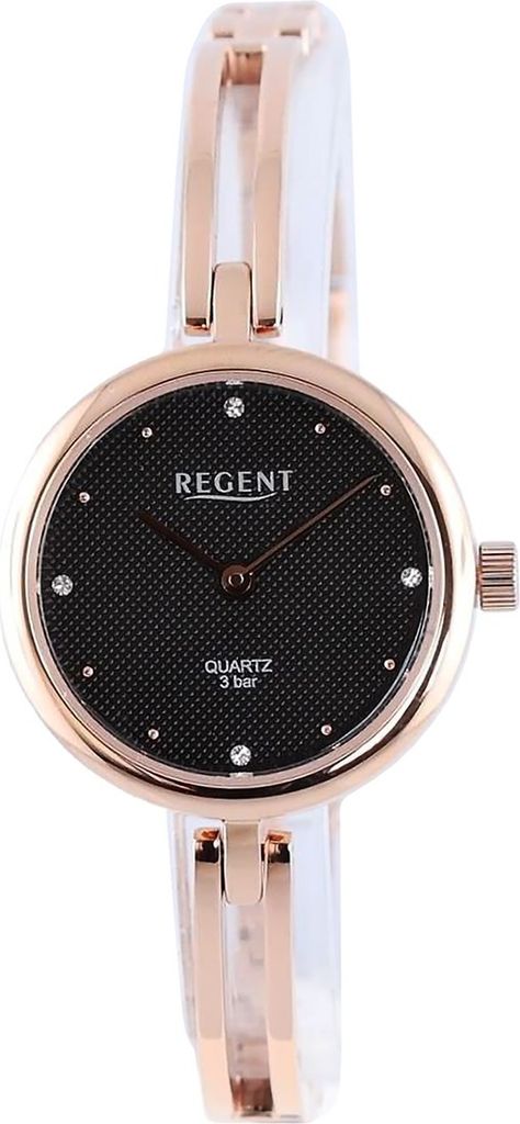 Regent Metall Damen Uhr Armbanduhr Quarz rosegold Metallarmband D2UR2214004