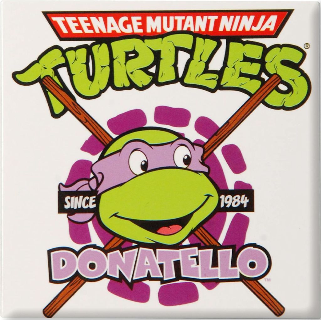 Teenage Mutant Ninja Turtles - Kühlschrank-Magnet RO7688 (Einheitsgröße) (Weiß/Grün/Violett)