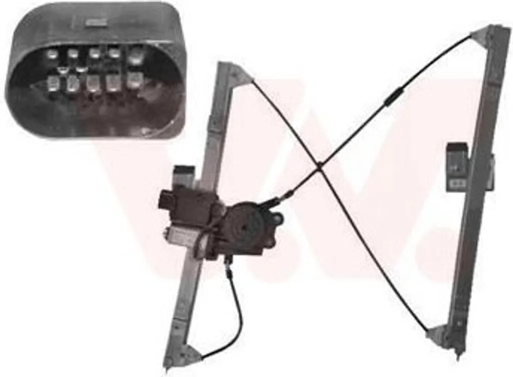 VAN WEZEL Lève-vitre électrique avant droit pour VW Polo III SEAT Inca