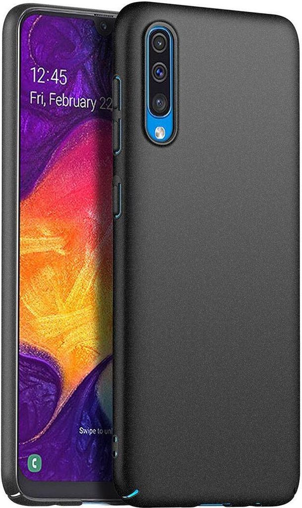 Galaxy A50 Hülle, LaimTop Ultra Dünn Hart PC Matt Handyhülle Anti-Slip Anti-Fingerabdruck Schutzhülle für Samsung Galaxy A50 Schwarz