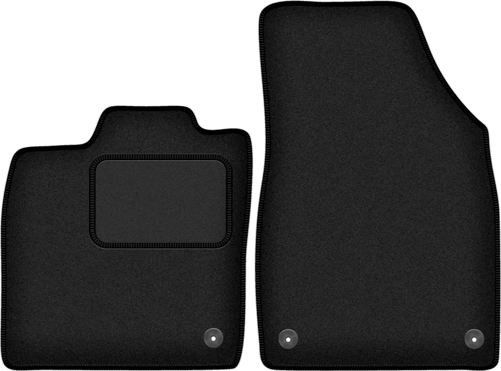 J&J AUTOMOTIVE – Tappetini In Velluto Su Misura Per Volkswagen ID.4 (2020-) – Set 4 Pezzi Anteriori E Posteriori – Antiscivolo, Fonoassorbenti, Spessore 3-5 Mm - 3