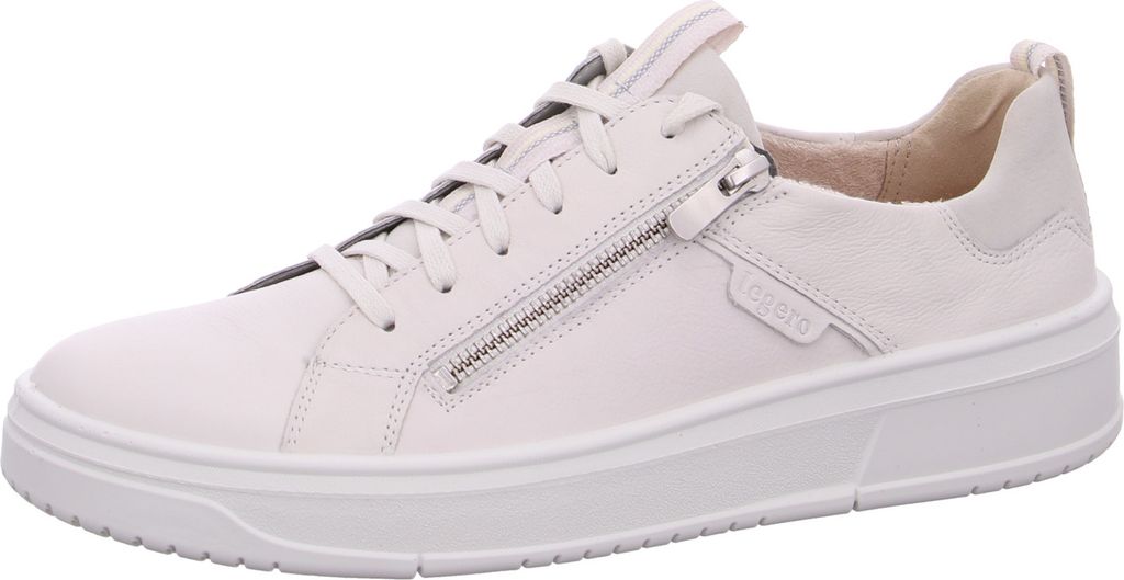 Legero Schnürhalbschuhe in weiss/weiss kombi, Gr. 6