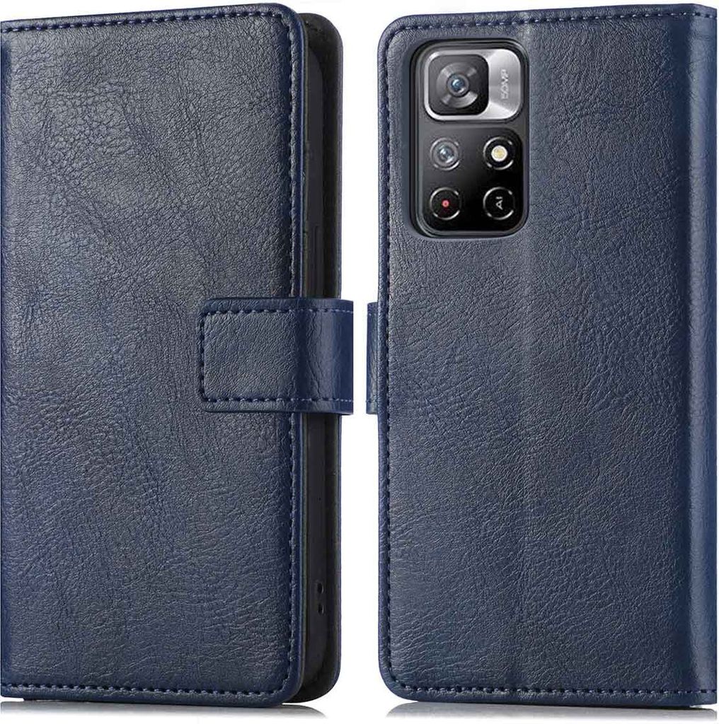 imoshion Klapphülle Xiaomi Redmi Note 11 (4G) / Note 11S (4G) - Dunkelblau