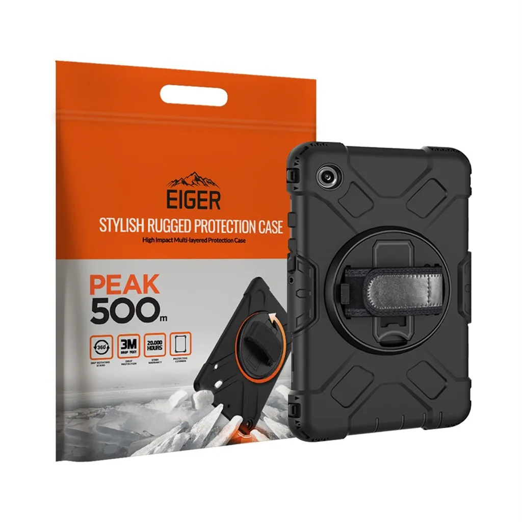 Housse Tablette Samsung Tab A9+ Eiger Peak Case 500m Idéale pour Chantier