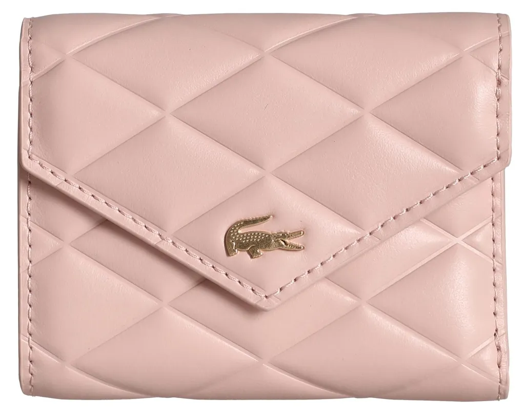 Portefeuille Lacoste Billfold Compact - 6 Compartiments Noir 11,5 cm
