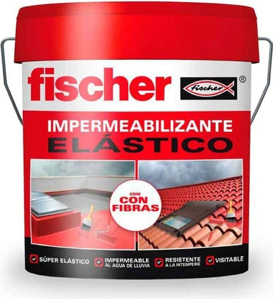 Wasserabdichtung Fischer Ms Grau 4 L
