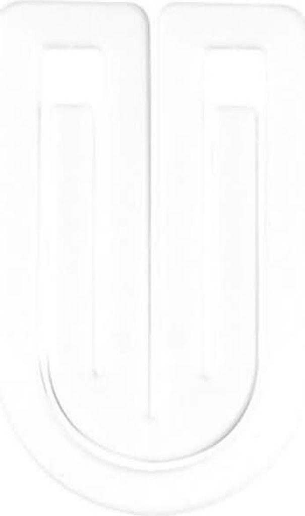 Büroklammern King Klip 50mm VE=100 Stück weiß