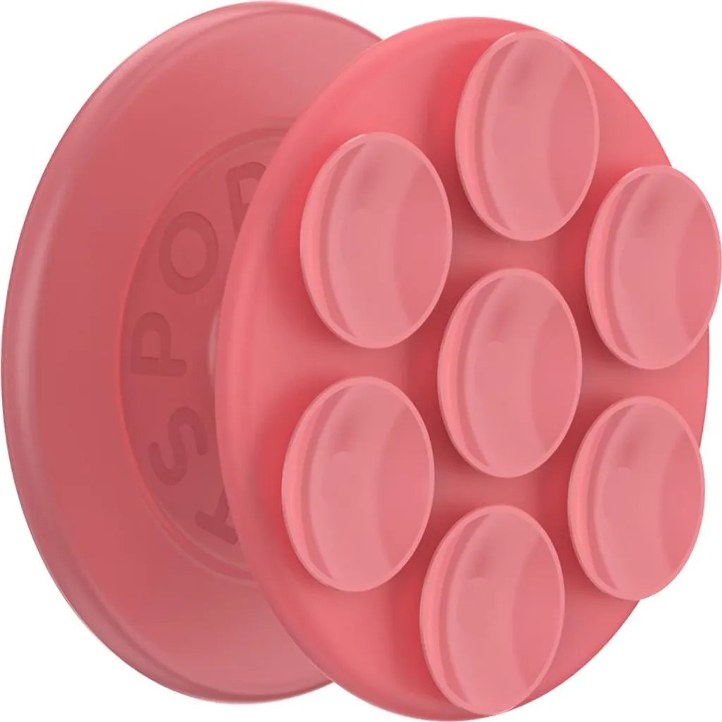 Support MagSafe PopSockets Suck-Up Rose - Idéal Selfies et Vidéos Main Libres