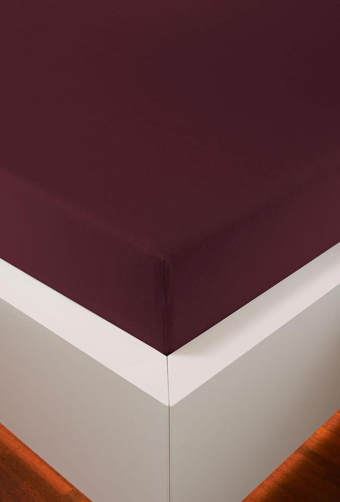 Spannbetttuch Nobel-Jersey Elasthan Spannbetttuch Eberle