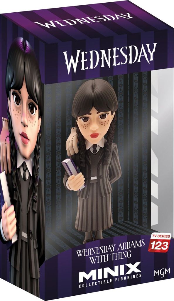 Product packaging for a collectible figurine.