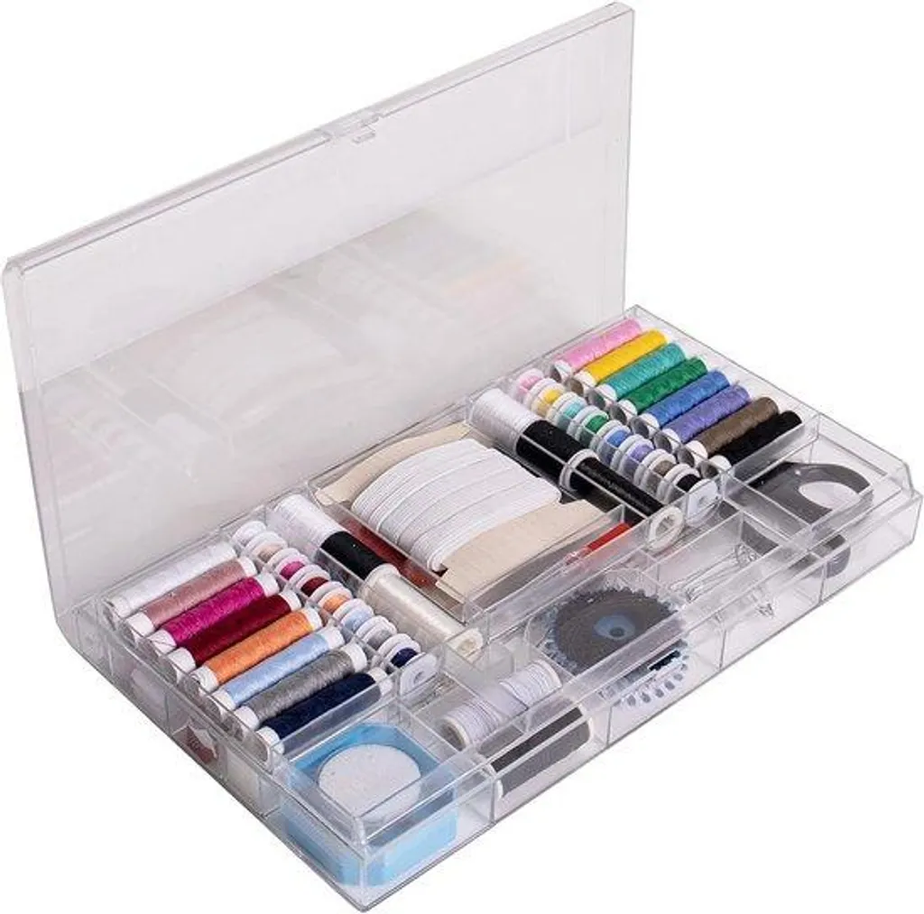 Nécessaire de couture 167 pièces - Boîte de rangement multicouleur