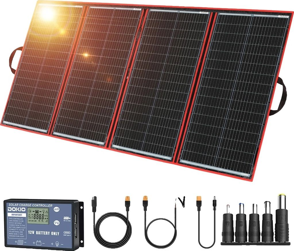 Solarpanel, 300W Leistungsausgang, tragbares faltbares Design, 300W