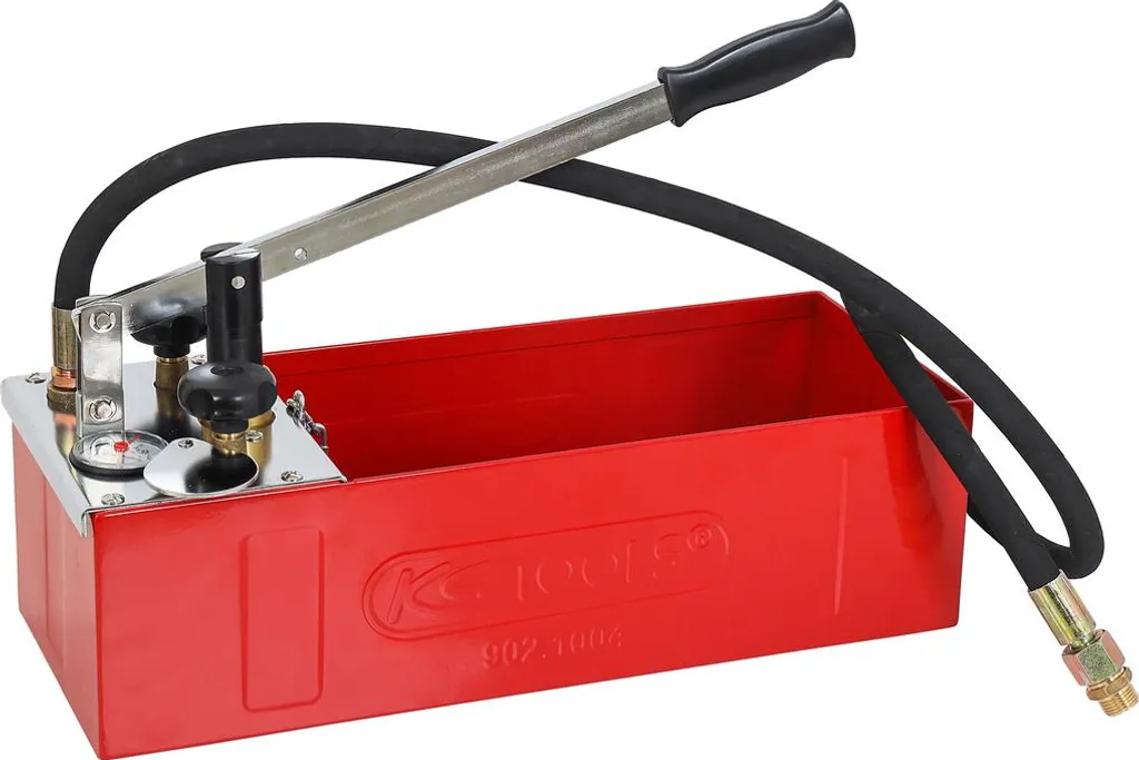 Pompe d'essai de pression KS Tools à cuve robuste 12L pour professionnels