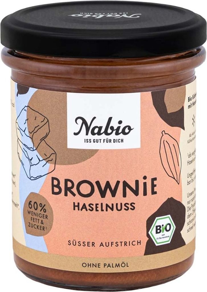 Süßer Aufstrich - Brownie Haselnuss 175g