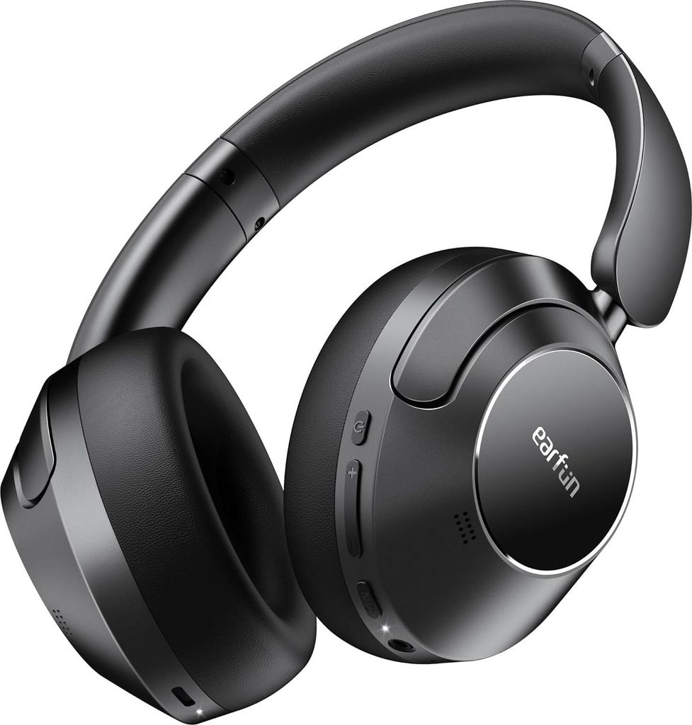 Wave Pro Over-Ear Kopfhörer Bluetooth, Hybrid Aktive Noise Cancelling, Hi-Res Audio, 80 Std Akku, Bequemer Halt, 5 Mikrofone, BT Multipoint, EQ in...