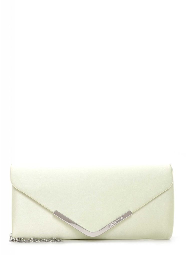 Tamaris Damen Clutch Umhängetasche Kette Amalia 30454, Farbe:Gelb