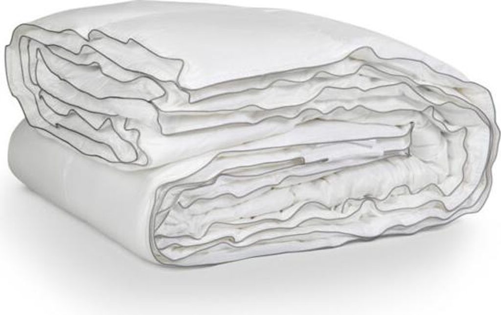 Primaviera Deluxe Percale Baumwolle Touch 4-Jahreszeiten-Bettdecke Weiß – 200 x 220 cm