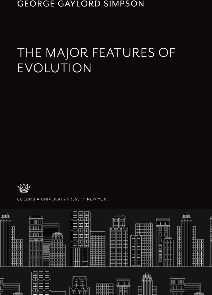 The Major Features of Evolution