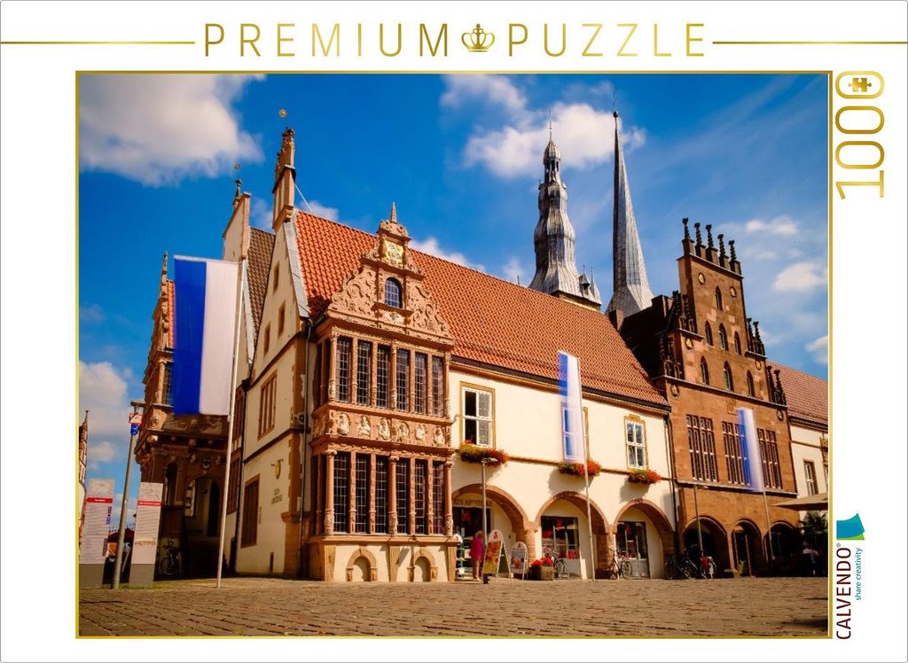 CALVENDO Puzzle Lemgo | 1000 Teile Lege-Größe 64x48cm Foto-Puzzle für glückliche Stunden