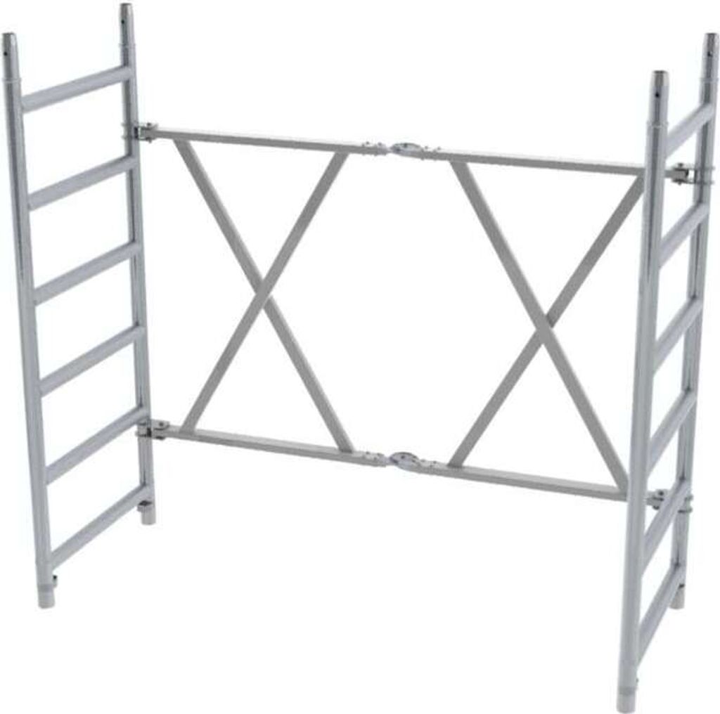 Günzburger Steigtechnik Klapprahmeneinheit Gerüstbreite 1,35 m Gerüstlänge 1,8 m - 027972