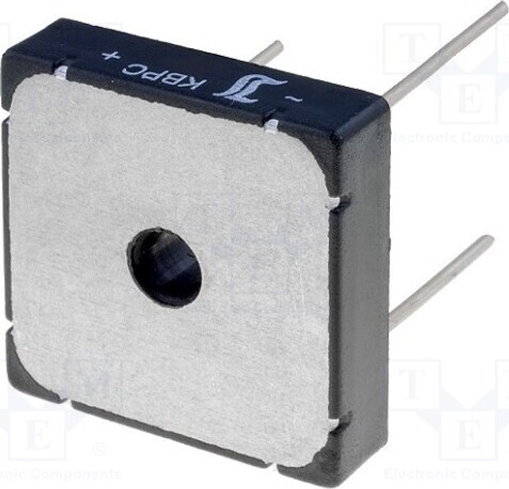 1x Einphasen Brückengleichrichter Urmax: 1,4kV If: 35A Ifsm: 200A KBPC3514WP Einp