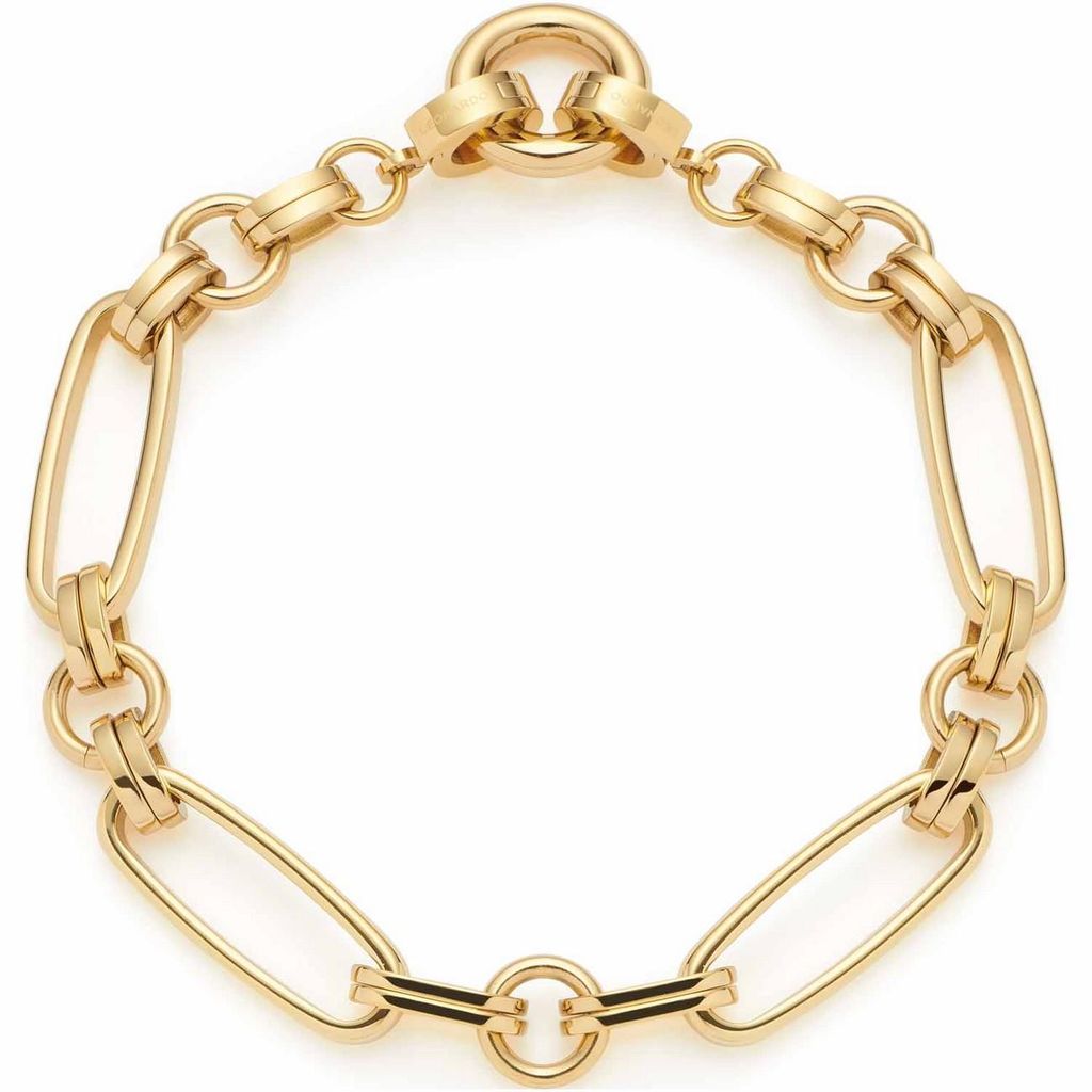 Leonardo Jewels Armband Mathilde Clip&Mix, Schmuckarmband, Armkette, Modeschmuck, Edelstahl IP Gold , 024267