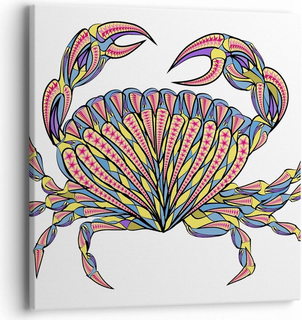 Bild auf Leinwand - Leinwandbild - Lebensmittel Abbildung Natur Schale - 40x40cm - Wand Bild - Wanddeko - Leinwanddruck - Bilder - Kunstdruck - Lei...