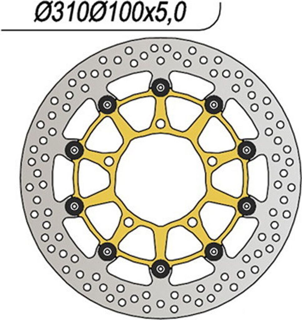 Ng Vordere Bremsscheibe Für Suzuki Gsr600/Gsxr600 '06-'07, Produktbild 