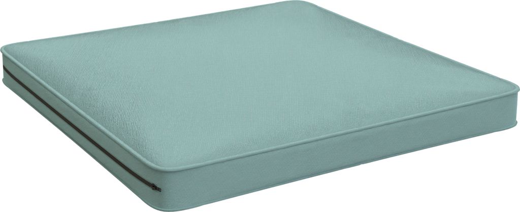 POKAR Loungekissen Sitzauflagen Sitzkissen Sitzpolster, Farbe:Blau, Size:Sitzkissen 60x60