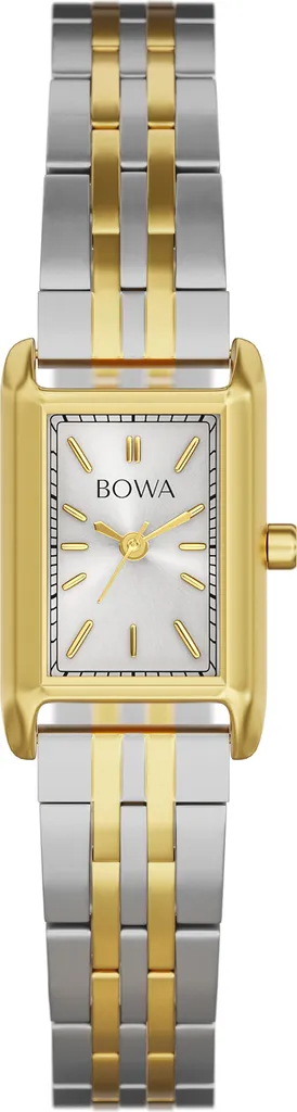 Regalo Donna: Orologio Bowa Paris Bianco Argento-Oro Acciaio 20mm