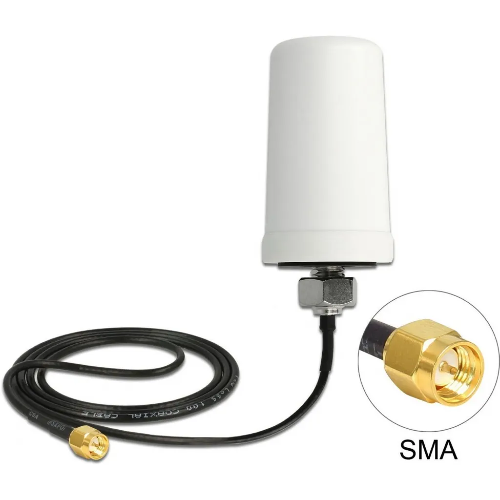 Antenne 4G LTE Omnidirectionnelle avec Câble de 1m et Connecteur SMA - 3
