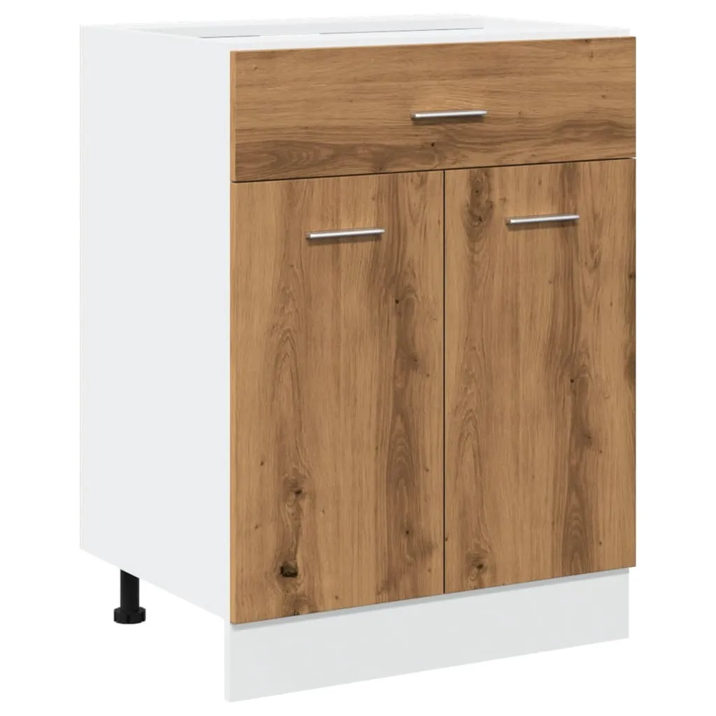 Base Lyon Artisan Rovere 60x46x81,5 cm | Mobile Cucina e Bagno Online
