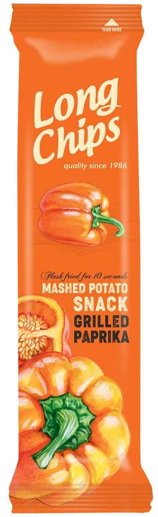 Long Chips Grilled Paprika 75g Produktbild 