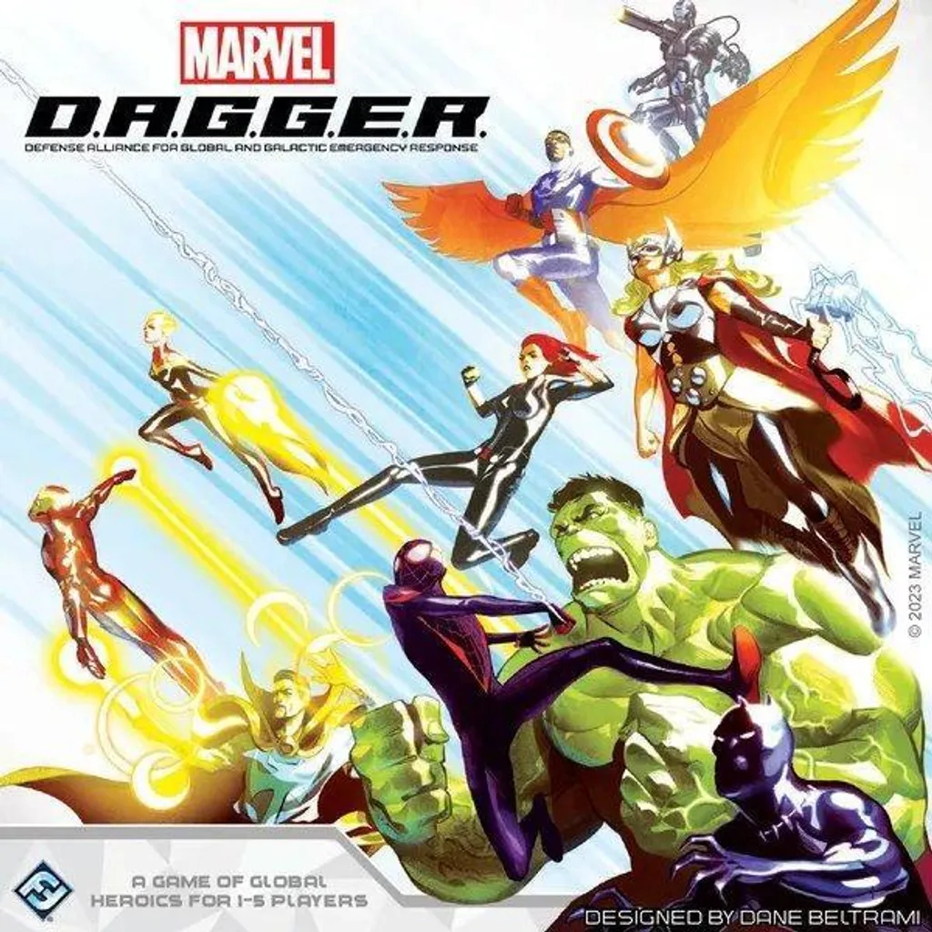Marvel D.A.G.G.E.R. Jeu de Plateau Coopératif Fantasy Flight Games