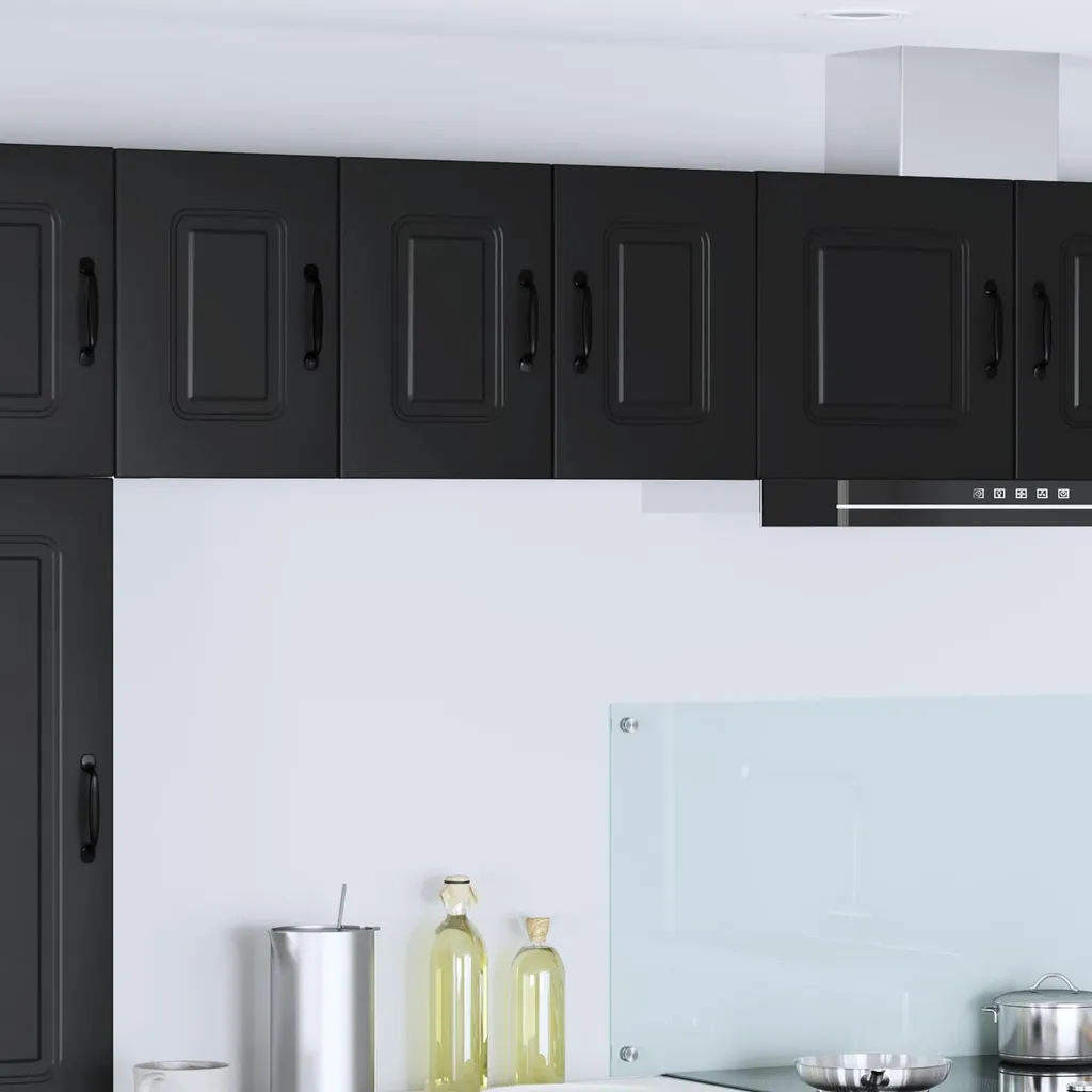Set 2 Mobiletti vidaXL Nero 30x31x40 cm - Occasione Unica Cucina