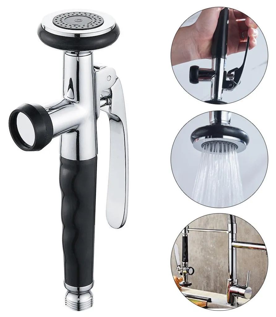 Solution anti-éclaboussures : tête de pulvérisation d'eau à jet ajustable - 5