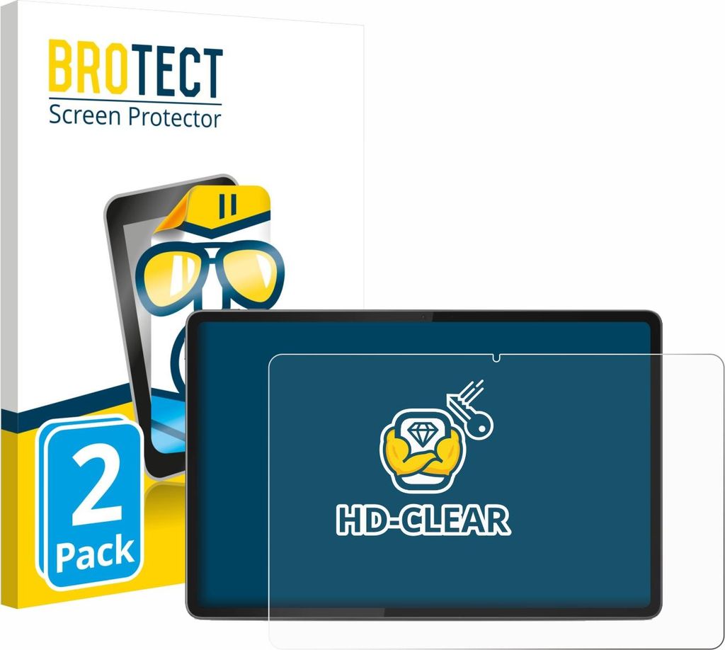 2x Für Lenovo Yoga Tab 11.1" 2025 Schutzfolie BROTECT Produktbild 