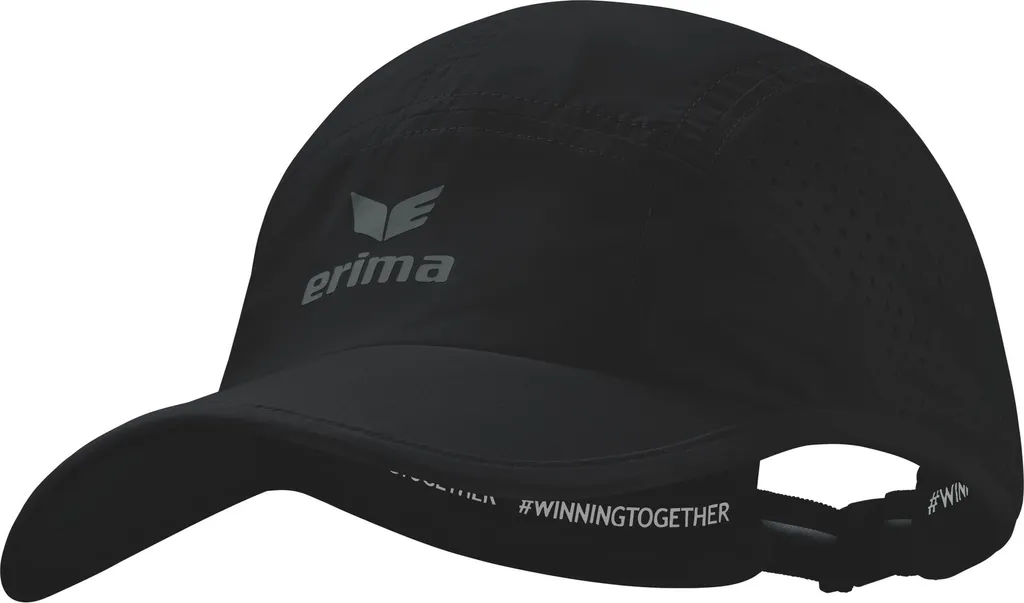 Erima Casquette Fonctionnelle Noir pour Enfants - Taille Junior Sport