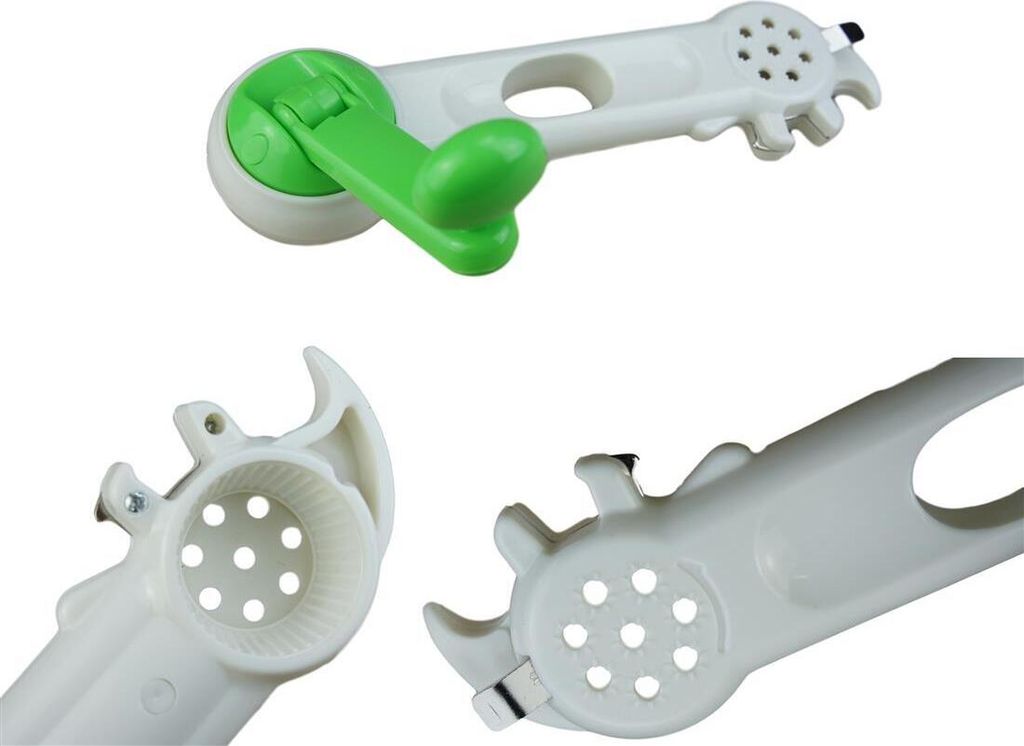 7in1 Flaschenöffner mit Knoblauchmühle | Multifunktionsdosenöffner | Flaschenöffner | Multifunktionaler Bierflaschenöffner | Kapselheber | Kom...