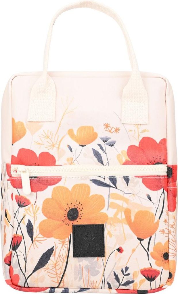 ESTIA | Lunchbag - 7 L - Thermotasche mit Blumenmuster - mit Flaschenfach