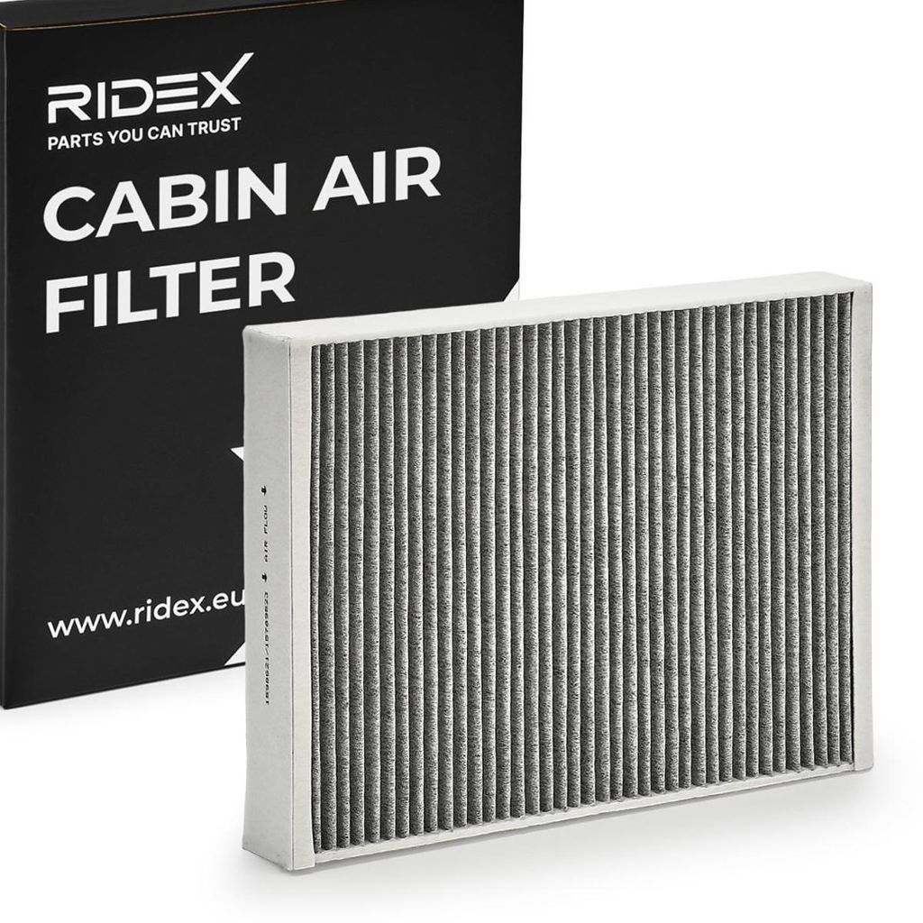 RIDEX 424I0550 Aktivkohle Innenraumfilter Pollenfilter für Produktbild 