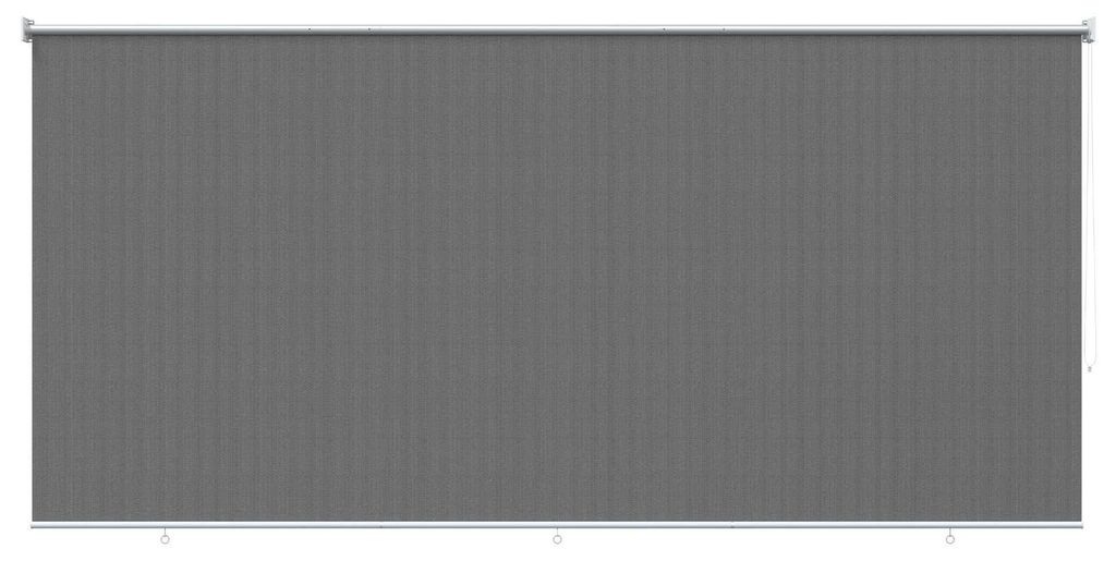 vidaXL Store extérieur, bloque 90 % des rayons UV, gris Image du produit 