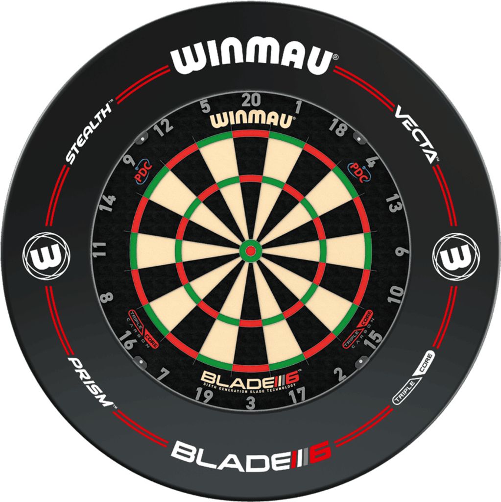 Winmau Blade 6 Triple Core + Winmau Pro Line Surround - Produktbild 