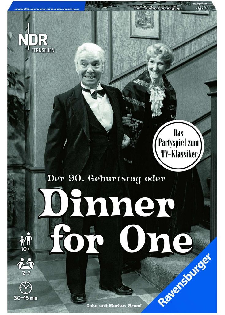Ravensburger 26835 Ravensburger Dinner for One Brettspiel Immagine del prodotto 